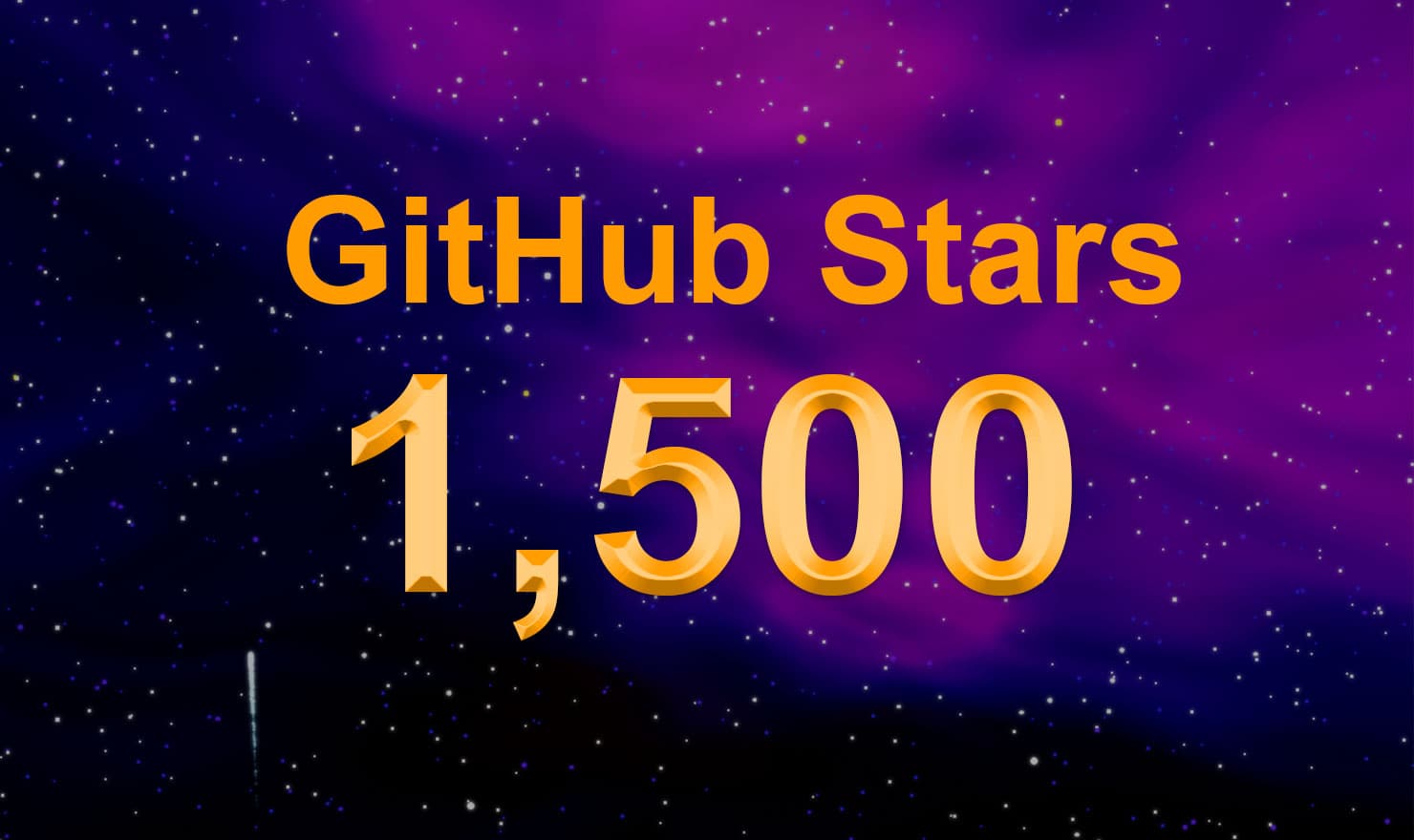 1.500 GitHub Stars